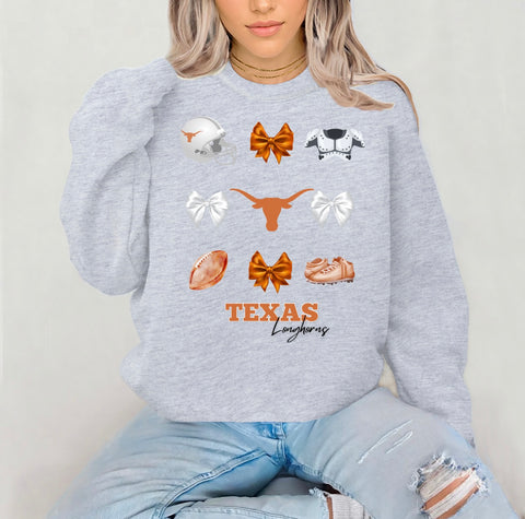 PREORDER TEXAS LONGHORNS AND BOWS