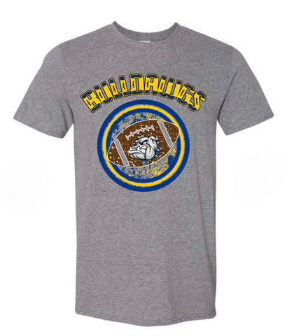 PREORDER BULLDAWGS FOOTBALL DISTRESSED