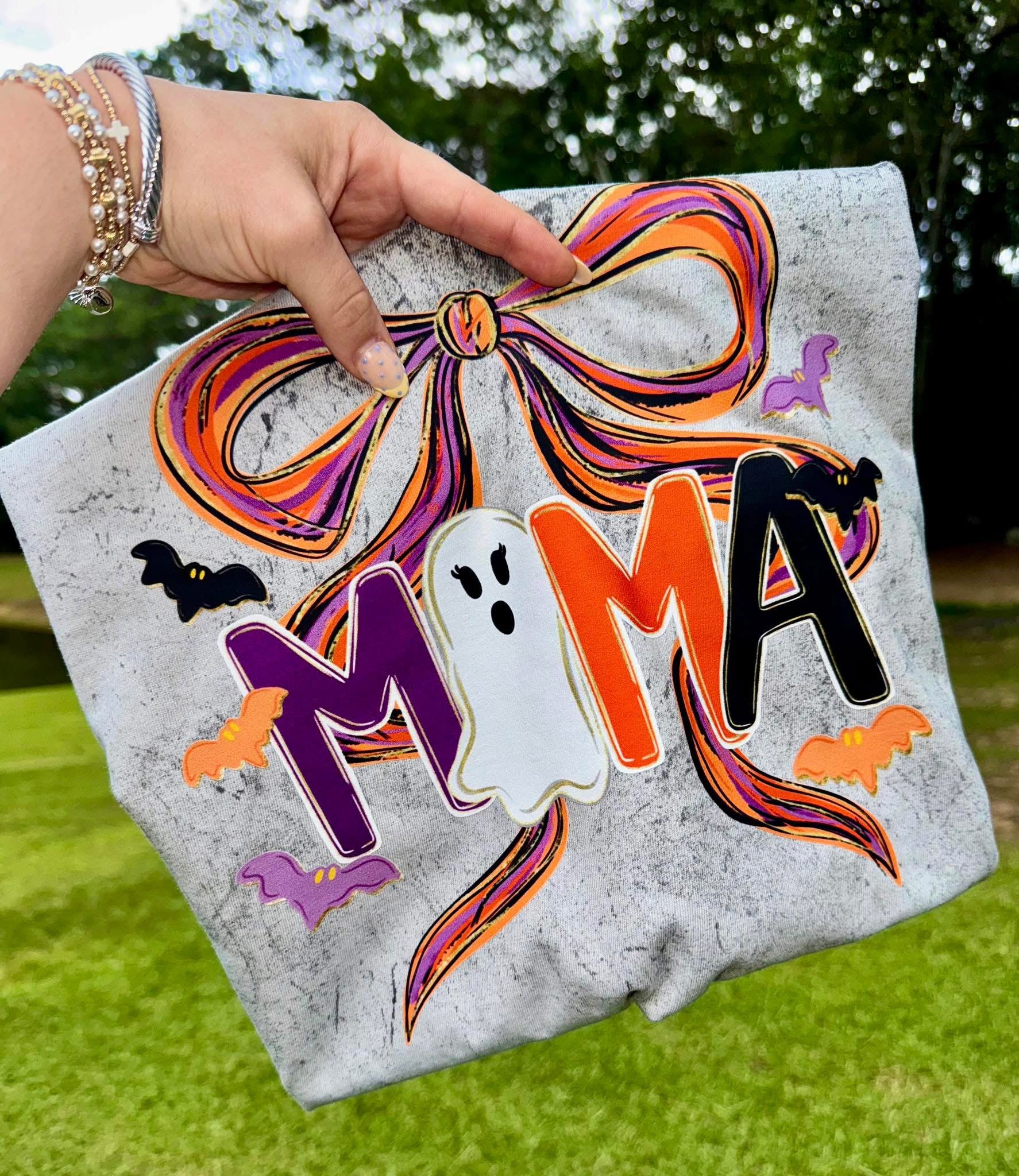 PREORDER MAMA BOW GHOST TEE