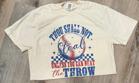 Thou shall not steal unless you can beat the throw