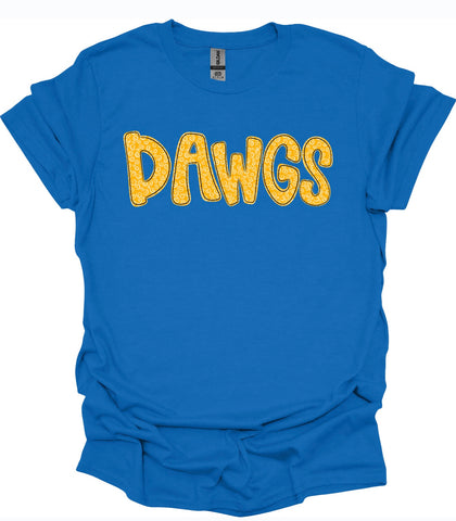 PREORDER DAWGS YELLOW SWIRL