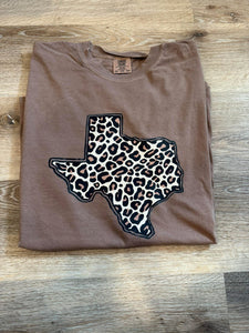 PREORDER LEOPARD TEXAS TEE