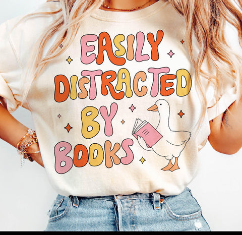 PREORDER EASILY DISTRACTED BY BOOKS