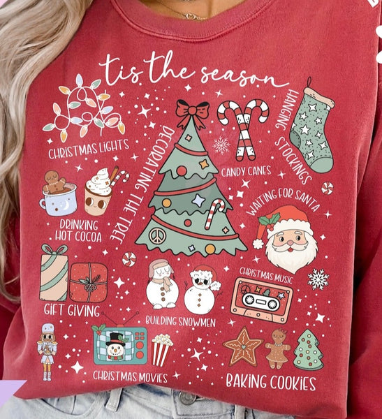 PREORDER TIS THE SEASON COMFORT COLOR LONG SLEEVE