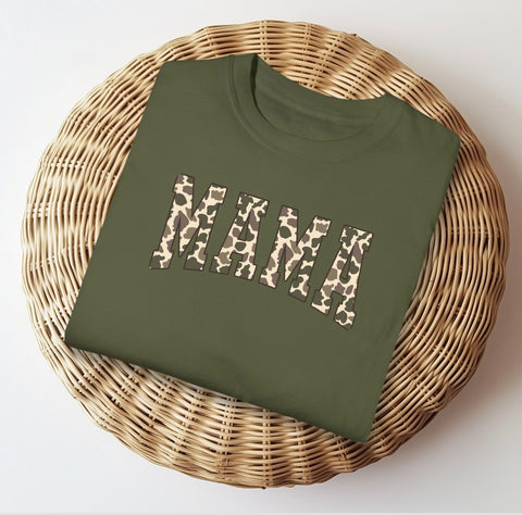 PREORDER MAMA CAMO GREEN