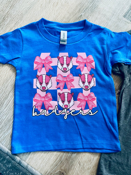 PREORDER PINK BADGERS AND BOWS