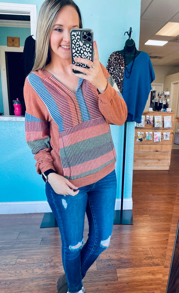 Multi color vintage sweater