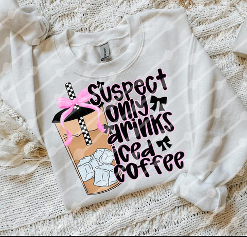 PREORDER SUSPECT ONLY DRINKS ICED COFFEE
