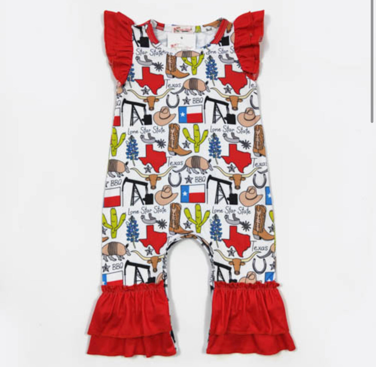 Girls TEXAS romper