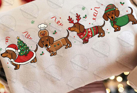 PREORDER DACHSHUND CHRISTMAS
