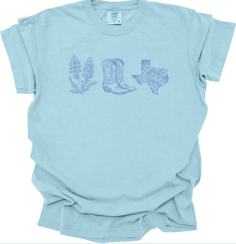 PREORDER BLUEBONNET BOOTS TEXAS