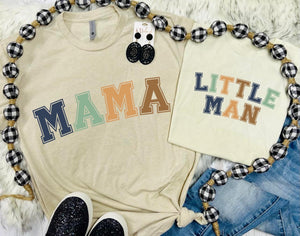 PREORDER MAMA & LITTLE MAN T-SHIRT