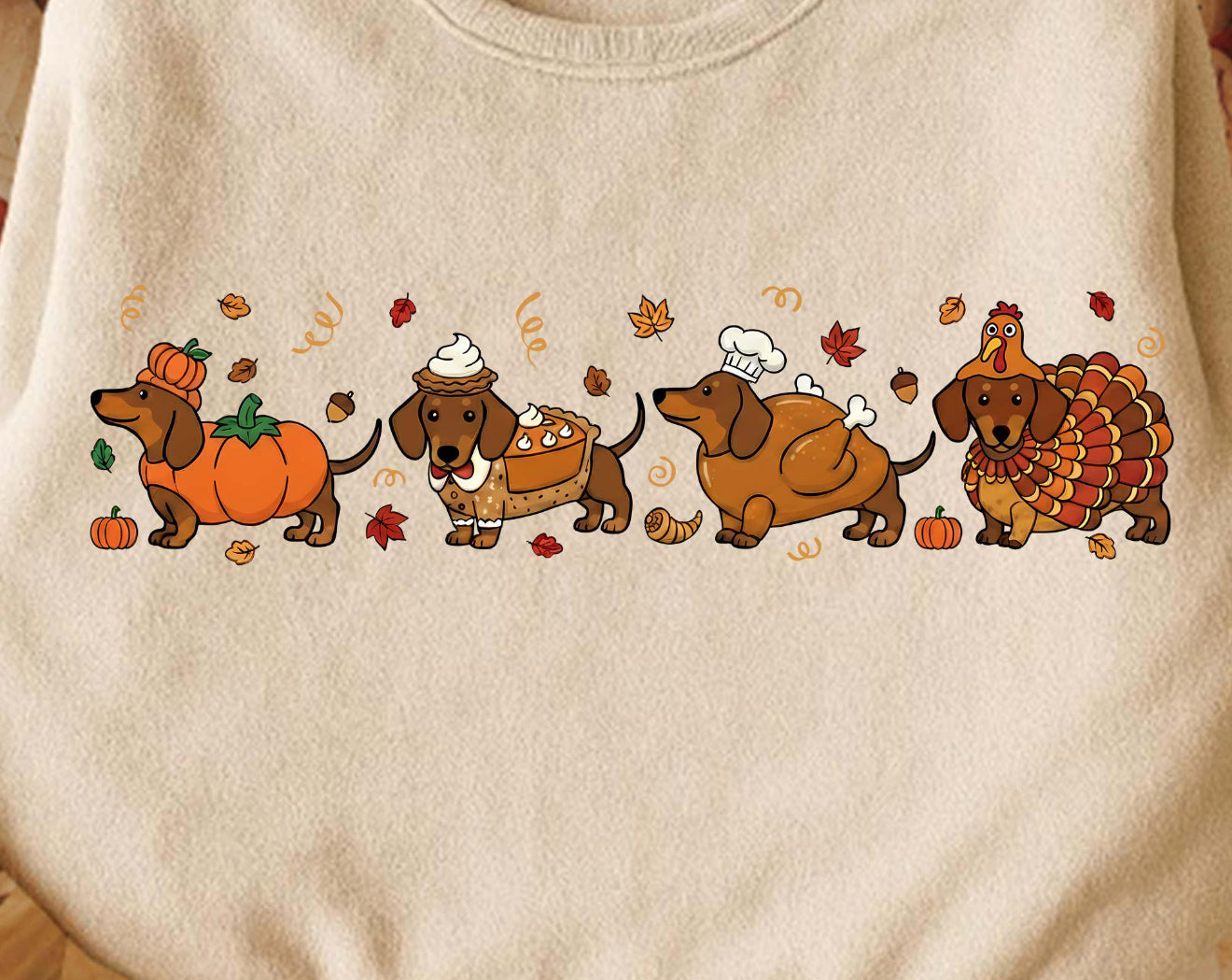 PREORDER THANKSGIVING DACHSHUND