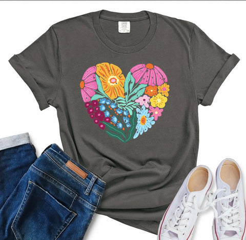 PREORDER FLORAL HEART
