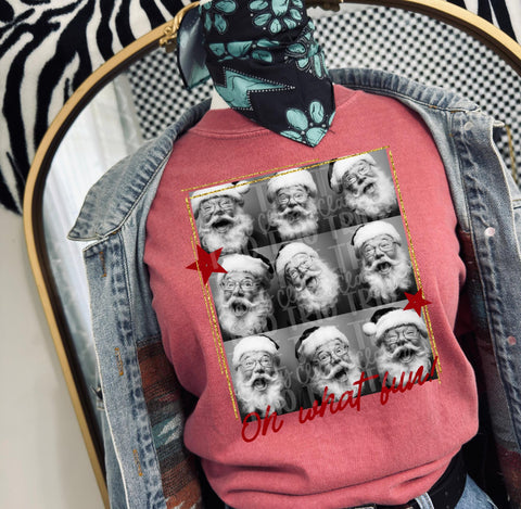 PREORDER SANTA PHOTOS OH WHAT FUN