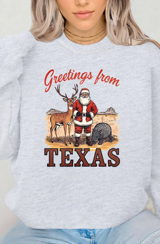 PREORDER GREETING FROM TEXAS WESTERN VINTAGE CHRISTMAS