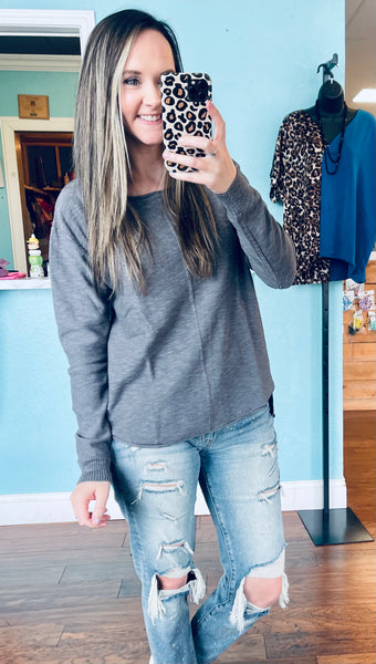 Charcoal hi low top