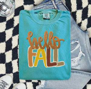 PREORDER HELLO FALL SEAFOAM COMFORT COLOR