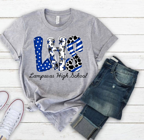 PREORDER LAMPASAS HIGH SCHOOL