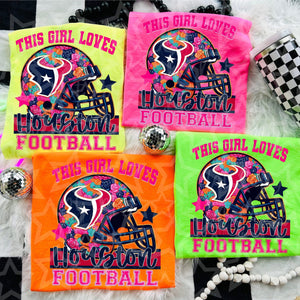 PREORDER THIS GIRL LOVES HOUSTON HELMET