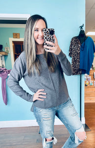 Charcoal hi low top