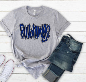 PREORDER BULLDAWGS faux yarn