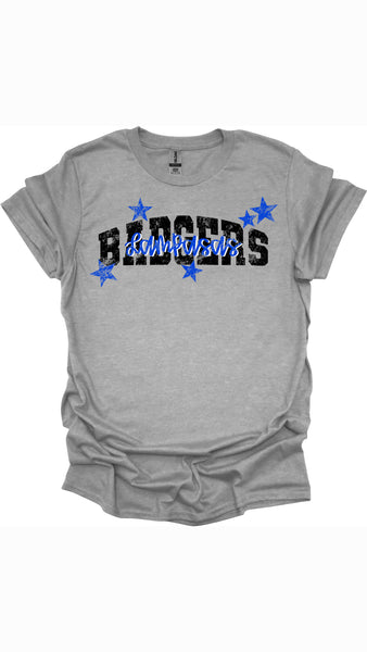 PREORDER LAMPASAS BADGERS OVERLAP T-SHIRT/SWEATSHIRT