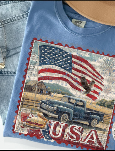 PREORDER VINTAGE USA TEE