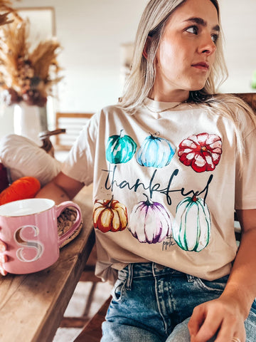 PREORDER THANKFUL PUMPKIN T-SHIRT