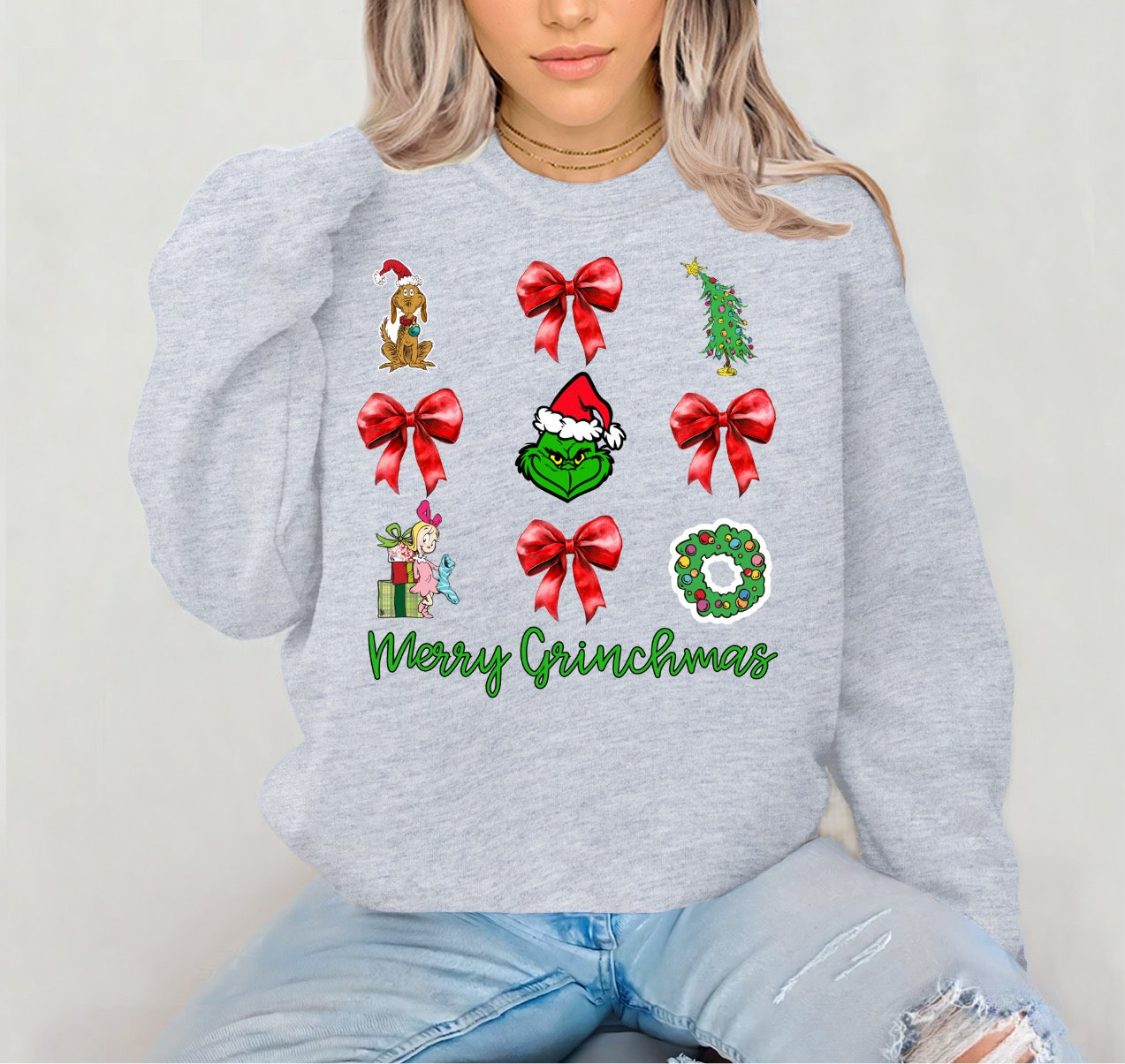 PREORDER GRINCH AND BOWS