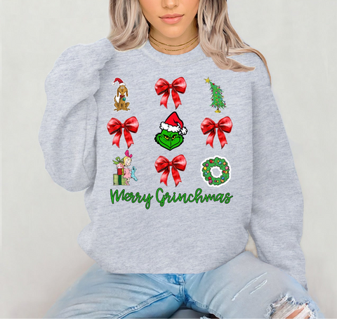 PREORDER GRINCH AND BOWS