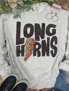 PREORDER LONGHORNS LIGHTENING BOLT SWEATSHIRT