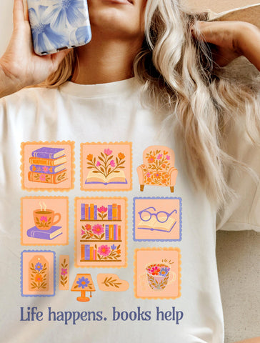 PREORDER LIFE HAPPENS BOOKS HELP