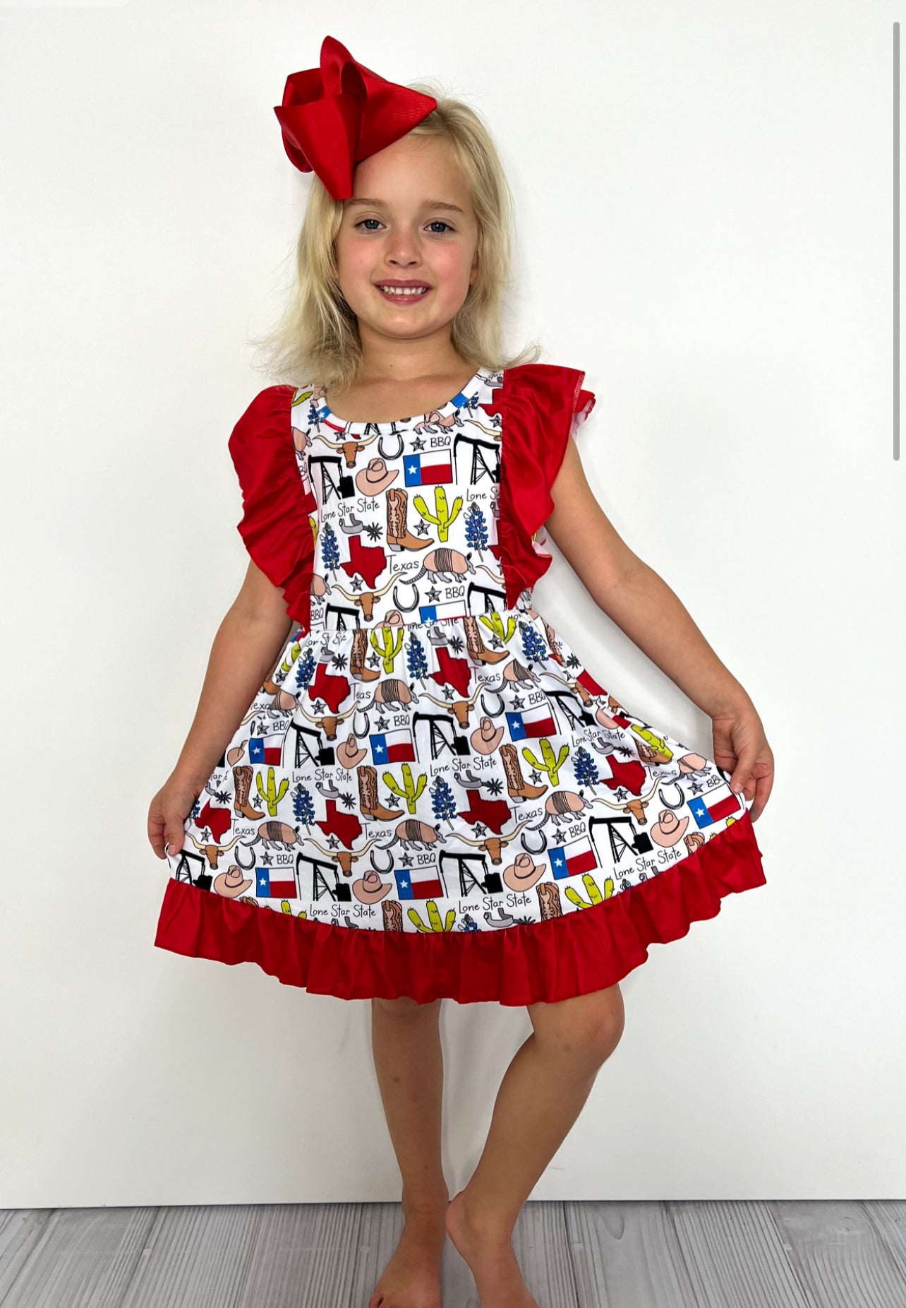 Girls texas dress