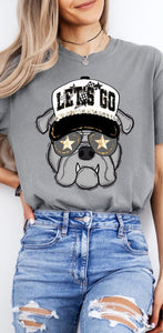 PREORDER LETS GO BLING HAT BULLDAWGS