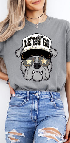 PREORDER LETS GO BLING HAT BULLDAWGS