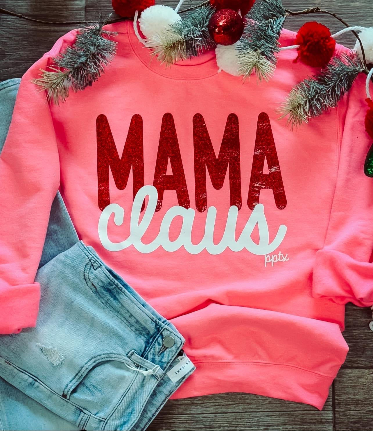 PREORDER MAMA CLAUS SWEATSHIRT