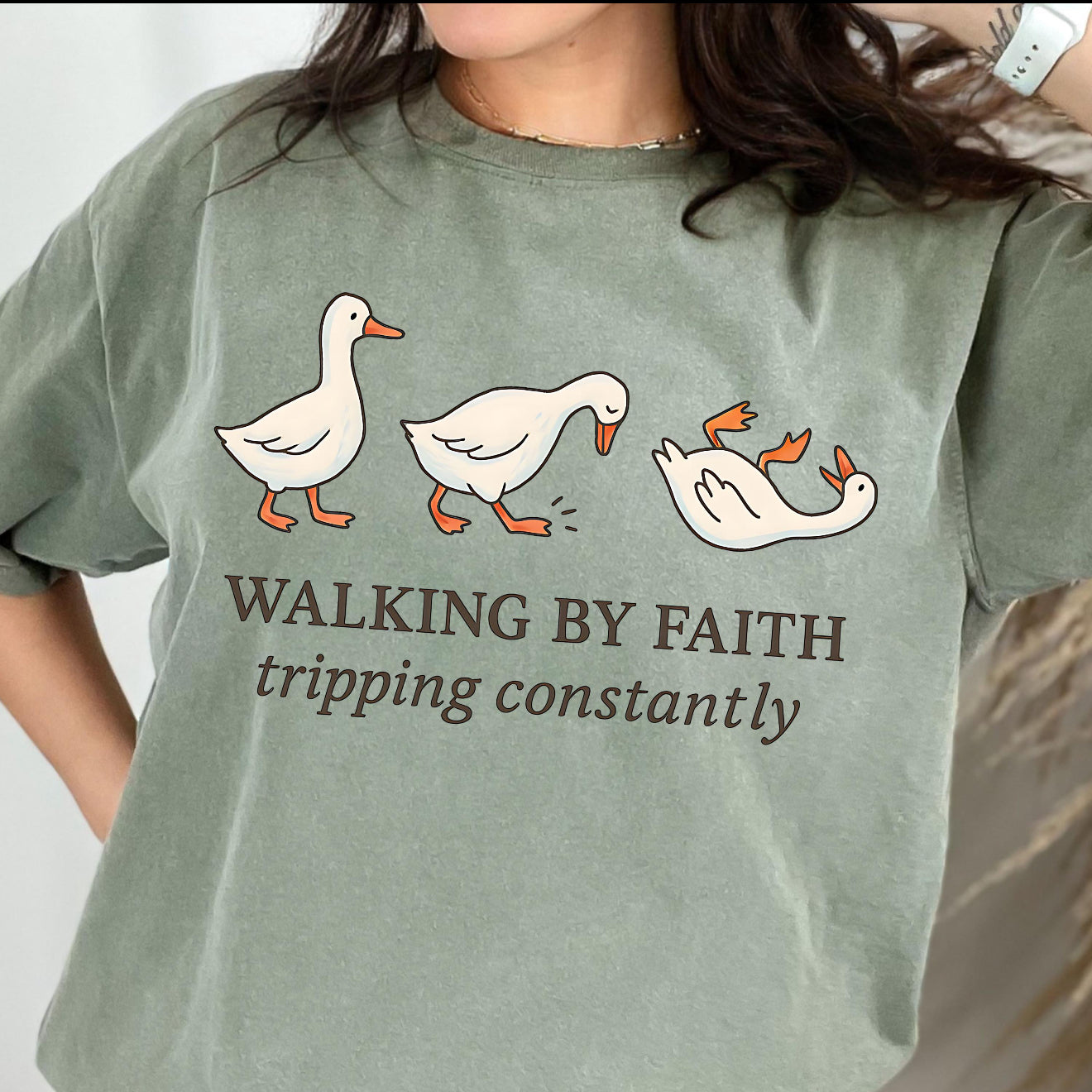 PREORDER WALKING BY FAITH, tripping constantly