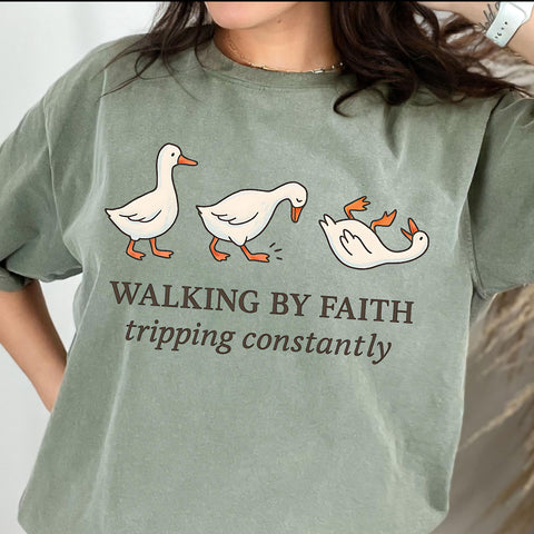 PREORDER WALKING BY FAITH, tripping constantly