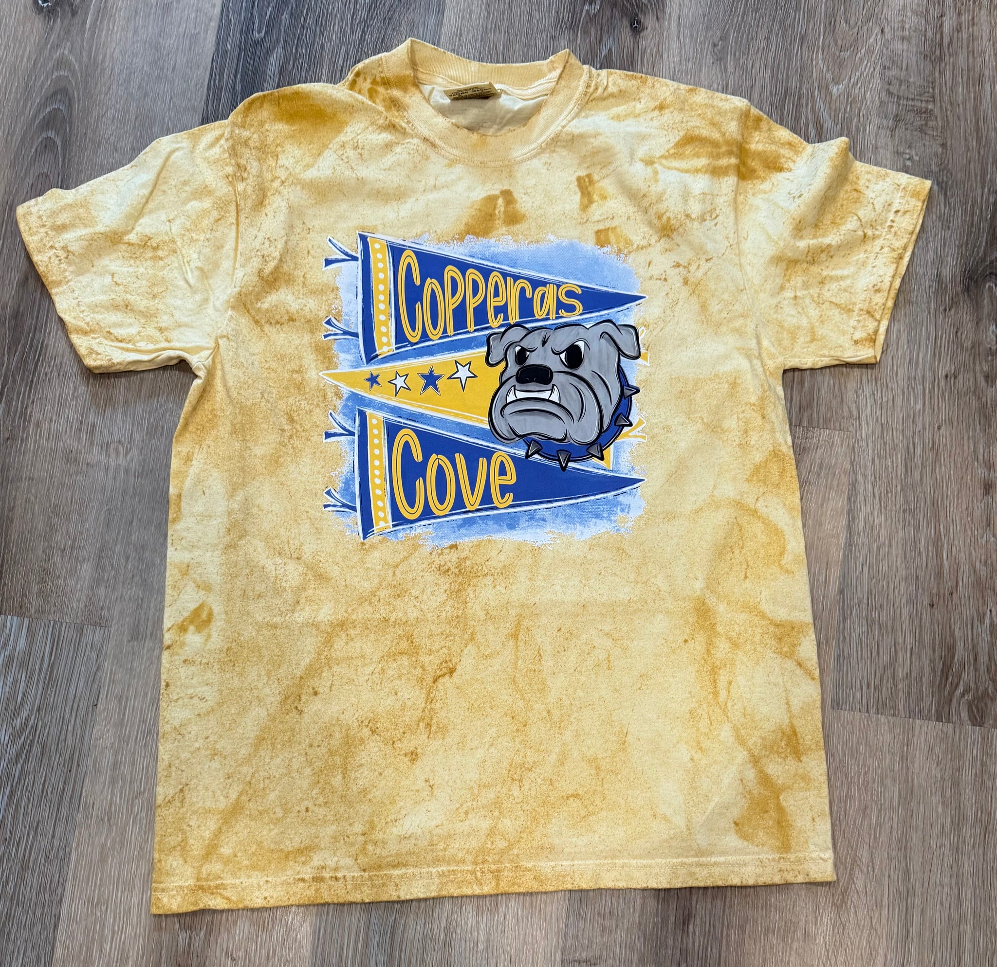 PREORDER COPPERAS COVE PENNANT YELLOW COLOR BLAST