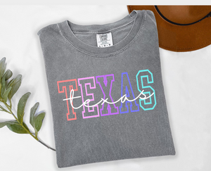 PREORDER TEXAS COLORFUL