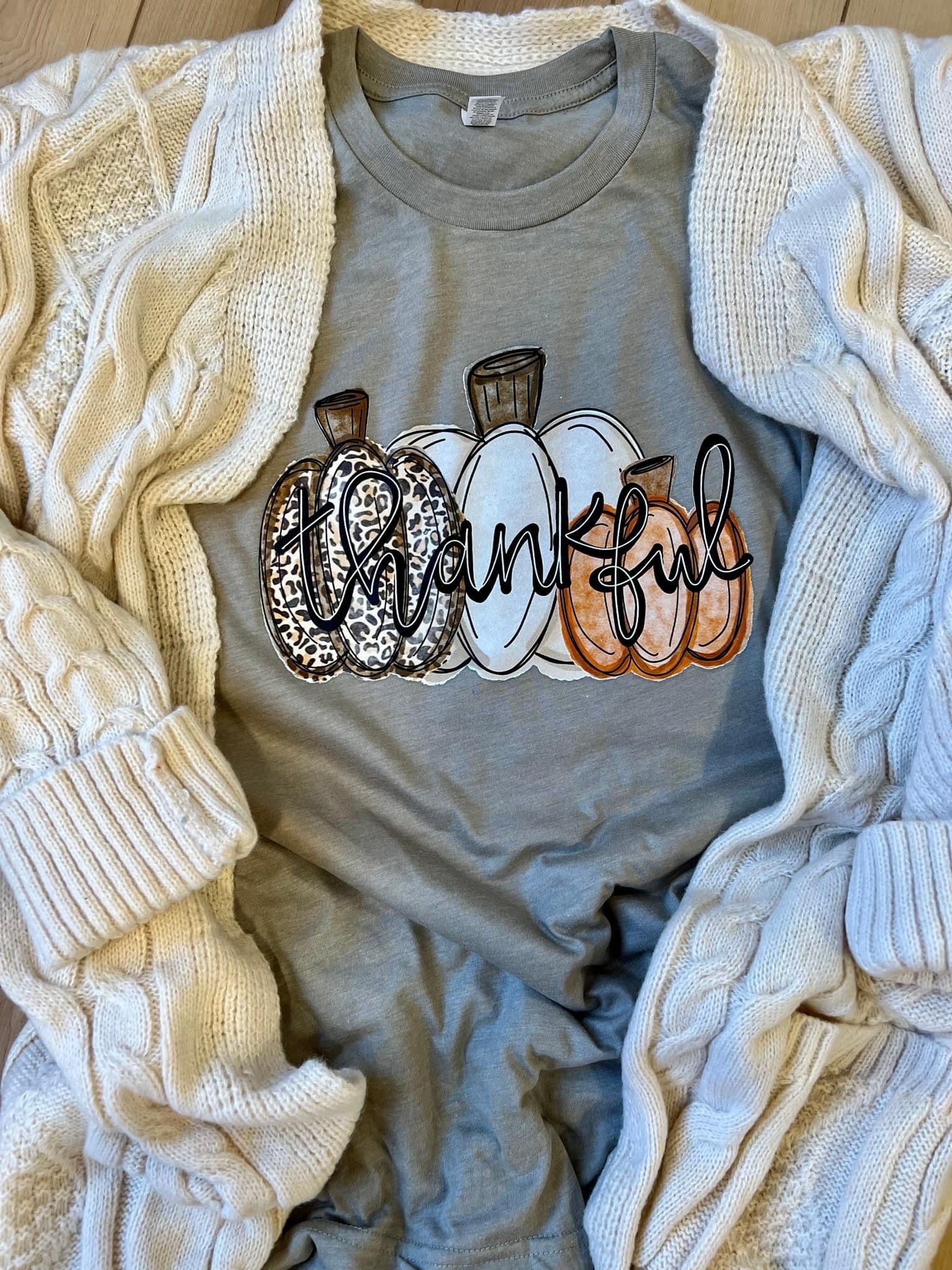 PREORDER THANKFUL PUMPKIN T-SHIRT