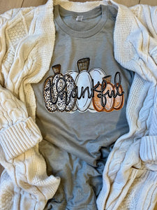 PREORDER THANKFUL PUMPKIN T-SHIRT