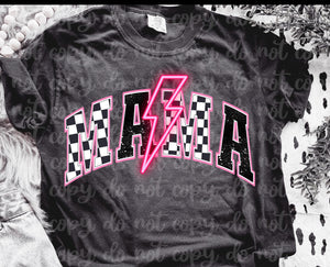 PREORDER MAMA PINK LIGHTENING BOLT