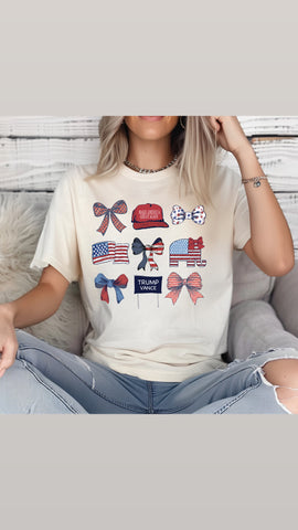 PREORDER TRUMP AND BOWS T-SHIRT
