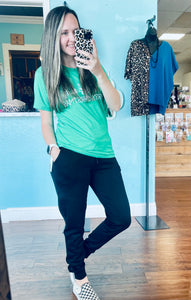 Merry Christmas green T-shirt
