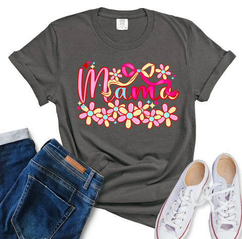 PREORDER COLORFUL MAMA FLOWERS AND RIBBON