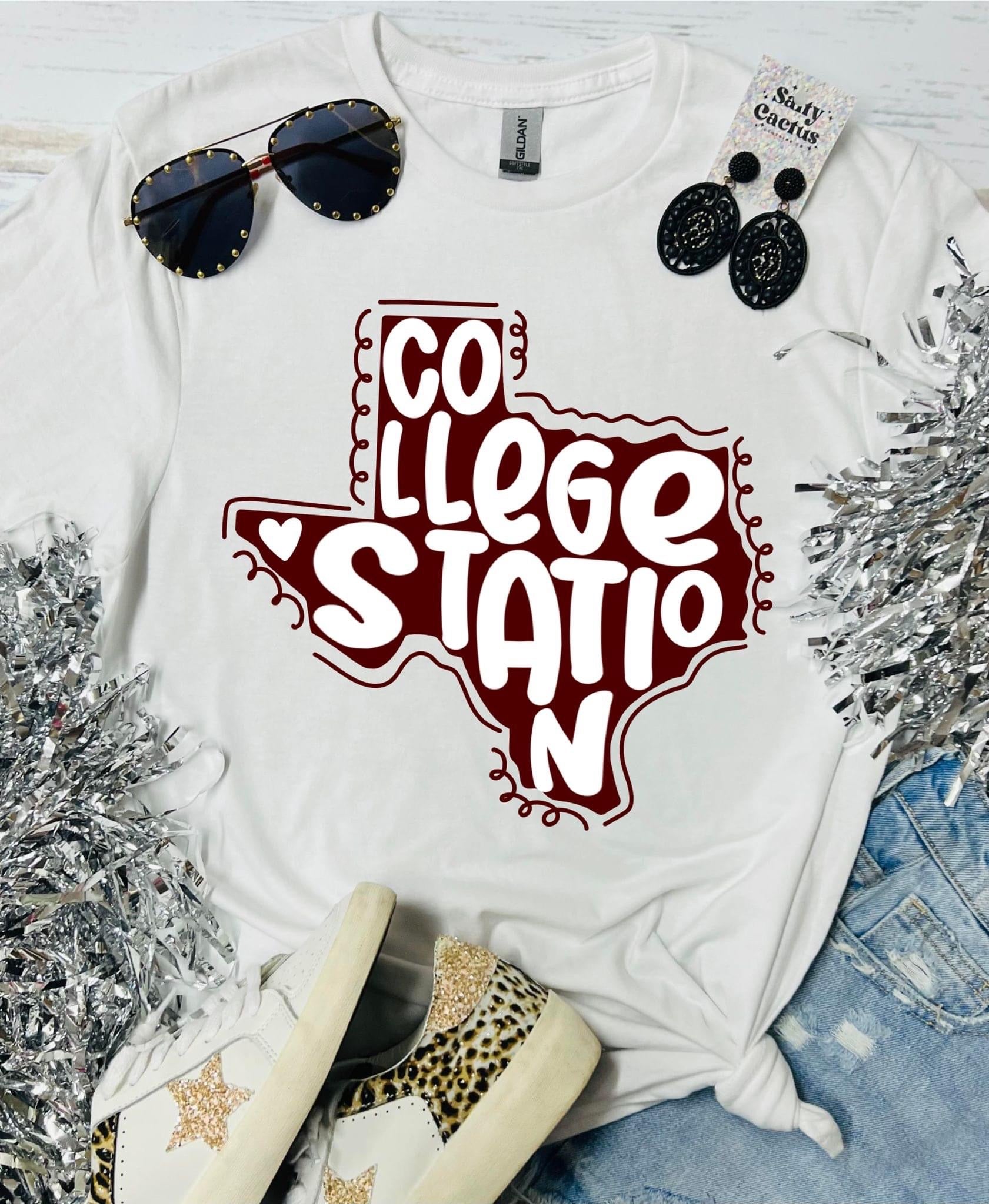 PREORDER COLLEGE STATION TEXAS T-SHIRT