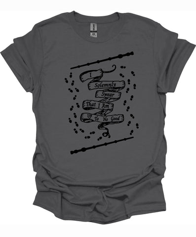 PREORDER I SOLEMNLY SWEAR THAT I AM UP TO NO GOOD T-SHIRT HARRY POTTER