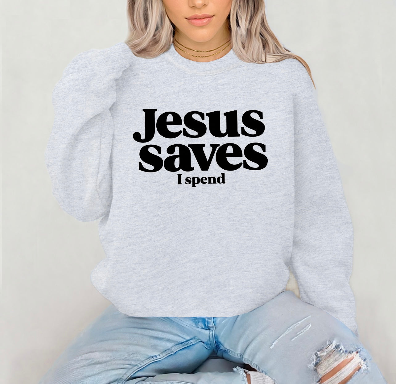 PREORDER JESUS SAVES I SPEND